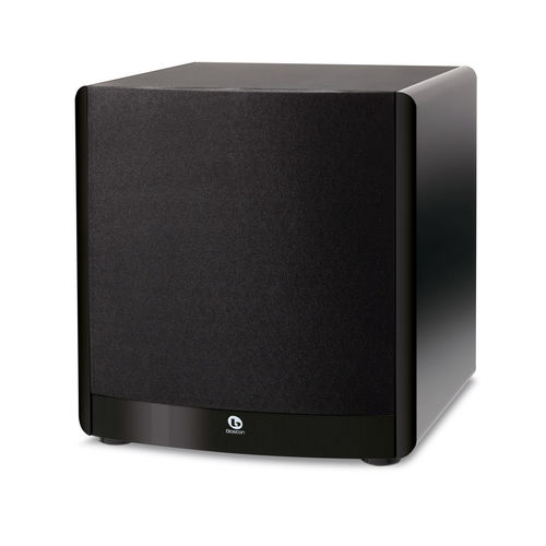 Caisson de basse résidentiel - ASW 650 - Boston Acoustics - rectangulaire / noir
