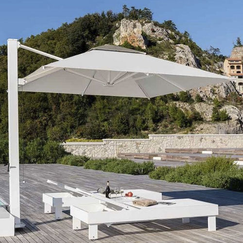 Parasol carré - Diomède - Van Hoof - rond / déporté / en toile