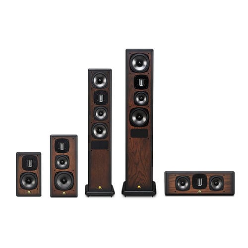 Enceinte étagère - AVON - CASTLE - résidentielle / d'intérieur / en placage de bois