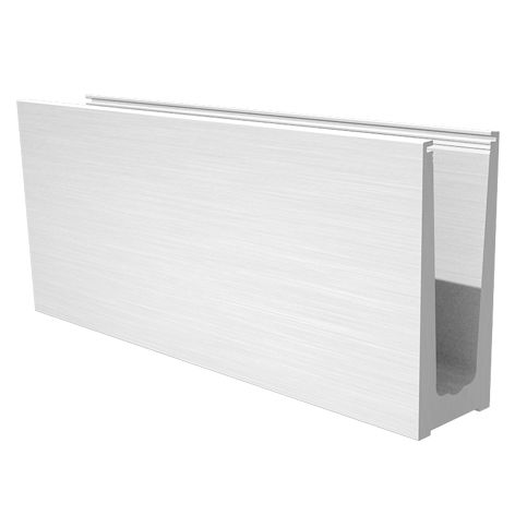 Garde-corps en aluminium - QUICK MOUNT 1,0 KN - FLOOR - ALLIAVERRE - à panneaux en verre / d'extérieur / pour escalier