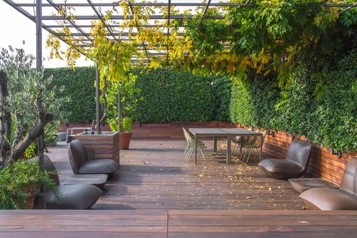 Lame de terrasse en bois massif - TATAJUBA - Déco - en bois exotique / marron / résistante à l'humidité
