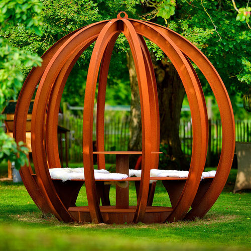 Pergola autoportée - BULLE - PK70 - en acier / sur mesure / modulable