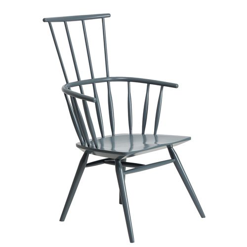 Chaise classique - ESKI - ALANKARAM - d'intérieur / en bois massif / avec dossier haut