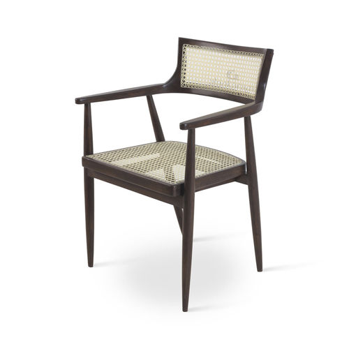 Chaise de salle à manger classique - ROTTINKI - ALANKARAM - de cuisine / en bois massif / en rotin