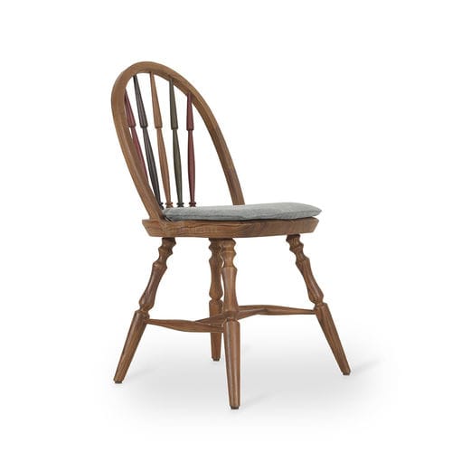 Chaise de salle à manger contemporaine - TROI - ALANKARAM - d'intérieur / en bois / bois