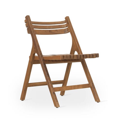 Chaise de salle à manger contemporaine - PLYGU - ALANKARAM - d'intérieur / en bois massif / bois