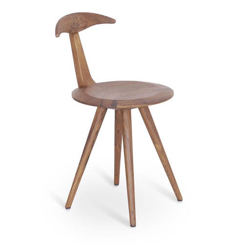 Chaise de salle à manger contemporaine - PRATINU - ALANKARAM - de cuisine / en teck / bois