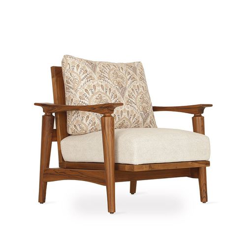 Fauteuil contemporain - NISADYA - ALANKARAM - en mousse / en tissu / à coussins