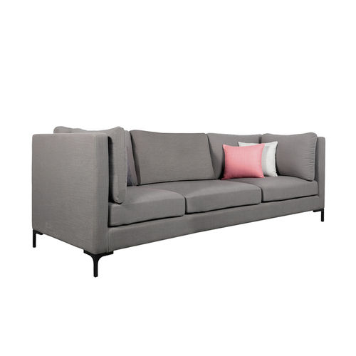 Canapé contemporain - CRYNO - ALANKARAM - en tissu / en mousse / avec accoudoirs
