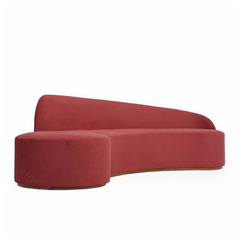 Canapé contemporain - DILIM - ALANKARAM - en tissu / en mousse / sans accoudoirs