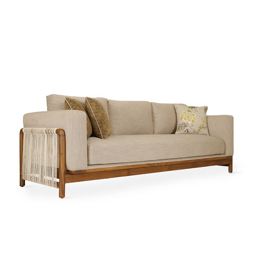 Canapé moderne - KAHA - ALANKARAM - de salon / pour chambre à coucher / en tissu