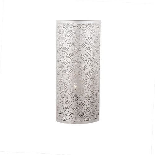 Applique murale contemporaine - CYLINDER - Zenza - d'intérieur / en laiton / argentée