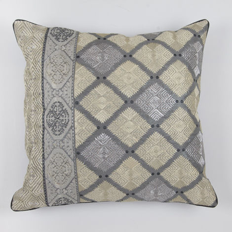 Coussin pour chaise - PUNJAB DESERT - Zenza - carré / rectangulaire / à motif