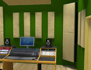 Panneau d'absorption acoustique mural - MAXTRAP™ - Primacoustic - en MDF / en laine / pour bureau
