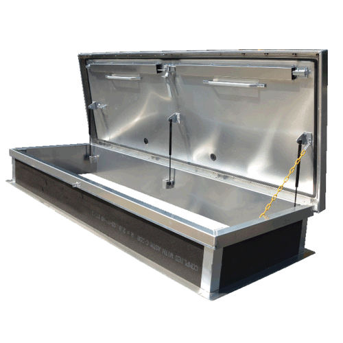 Trappe d'accès au toit - A38104 - Acudor Products Ltd. - rectangulaire / en aluminium / pour installation domotique