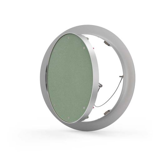 Trappe d'accès pour cloison - DW-5058R - Acudor Products Ltd. - circulaire / en aluminium / pour installation domotique
