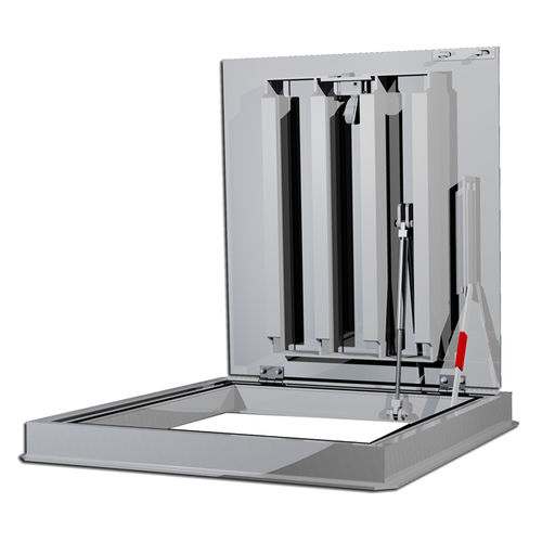Trappe d'accès pour sol - FC-H20 - Acudor Products Ltd. - carrée / rectangulaire / en aluminium