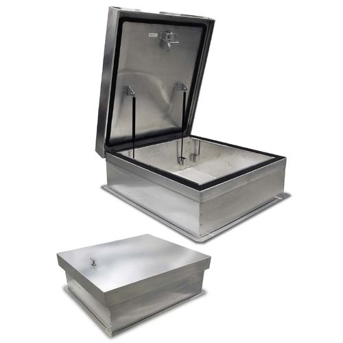 Trappe d'accès au toit - RHATB - Acudor Products Ltd. - carrée / en aluminium / en inox