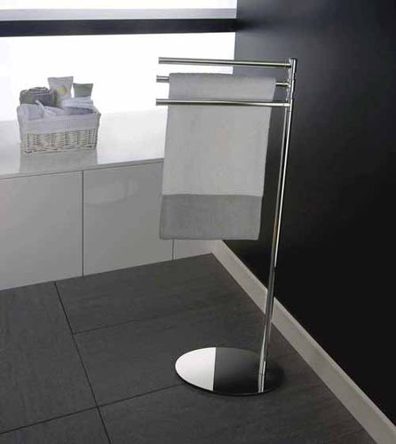 Porte-serviettes 3 barres - LL615 - Bagno & Associati - sur pied / en métal chromé