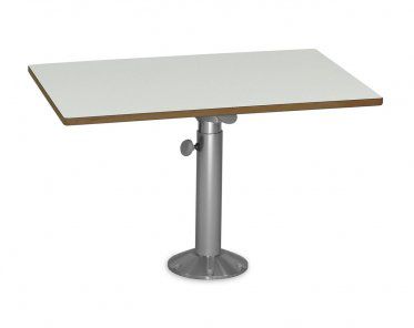Plateau de table en contreplaqué - S4588FT - Forma Marine - en iroko / pour bateau / blanc