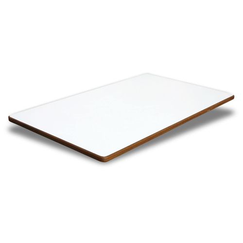 Plateau de table en contreplaqué - S75125FT - Forma Marine - en iroko / pour bateau / blanc