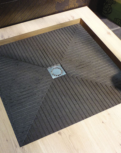 Carrelage de lave - RIGHE - Made a Mano Srl - Rosario Parrinello - lisse / rainuré / d'extérieur