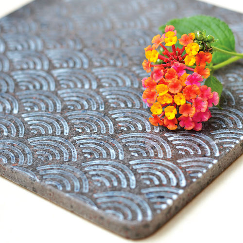 Set de table en pierre de lave - KALURI KOMON NATURA - Made a Mano Srl - Rosario Parrinello - professionnel / à usage domestique