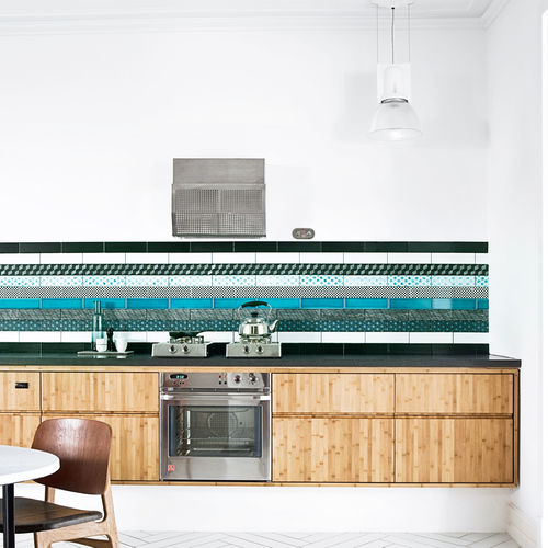 Plan de travail en pierre de lave - COUNTERTOP NUDA LAVA - Made a Mano Srl - Rosario Parrinello - de cuisine