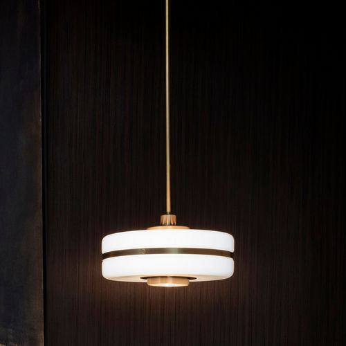 Suspension - MASINA - BERT FRANK - en laiton / en verre / contemporaine