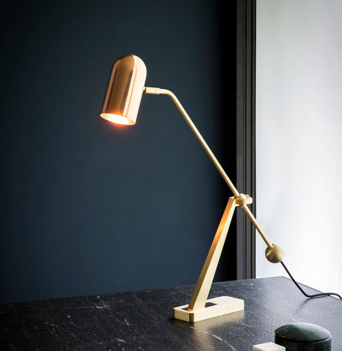 Lampe de table - STASIS - BERT FRANK - en bronze / en cuivre / en laiton