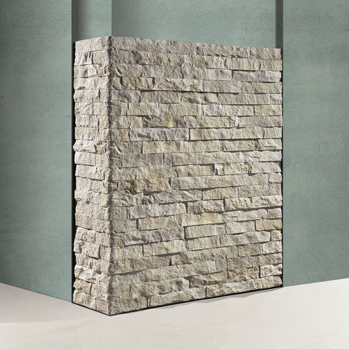 Parement en pierre reconstituée - NEW GRAFFIO - Geopietra - pour intérieur / extérieur / à coller