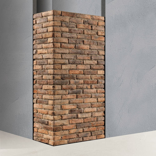 Brique de parement en pierre reconstituée - PADANO - Geopietra - pour extérieur / pour intérieur / à coller