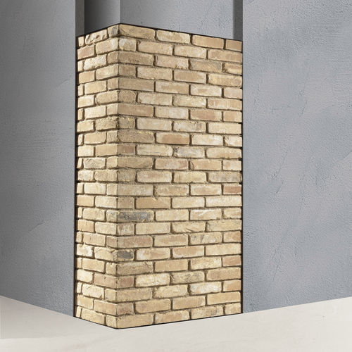 Brique de parement en terracotta - FIENILE  - Geopietra - pour extérieur / pour intérieur / à coller