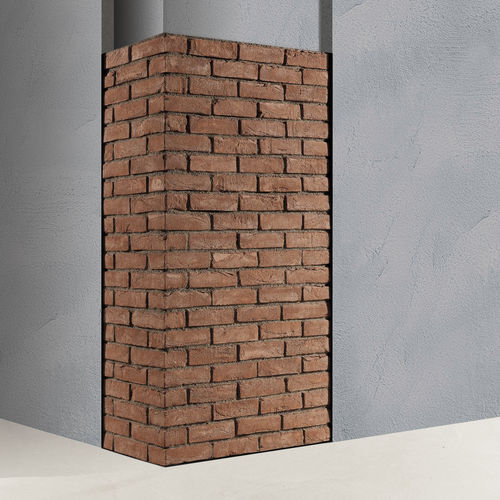 Brique de parement en terracotta - NAVIGLIO  - Geopietra - extérieur / pour intérieur / à coller