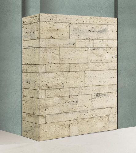 Parement en pierre reconstituée - TIVOL - Geopietra - extérieur / pour intérieur / à coller