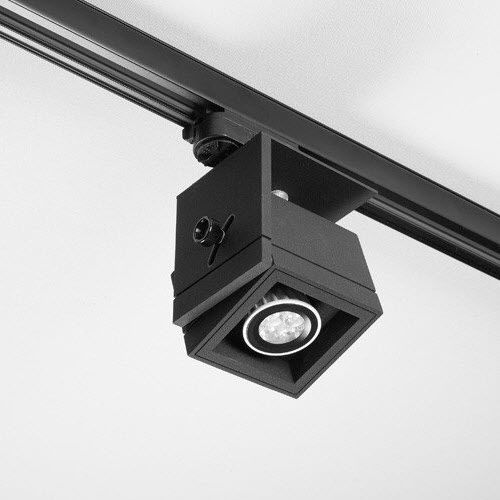 Éclairage sur rail à LED - ARTMID SEE S2 - EUGENIUS - halogène / cube / en aluminium