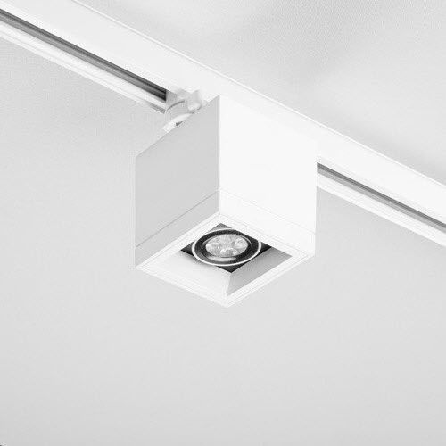 Éclairage sur rail à LED - ARTMID ONE_S2 - EUGENIUS - halogène / rectangulaire / carré