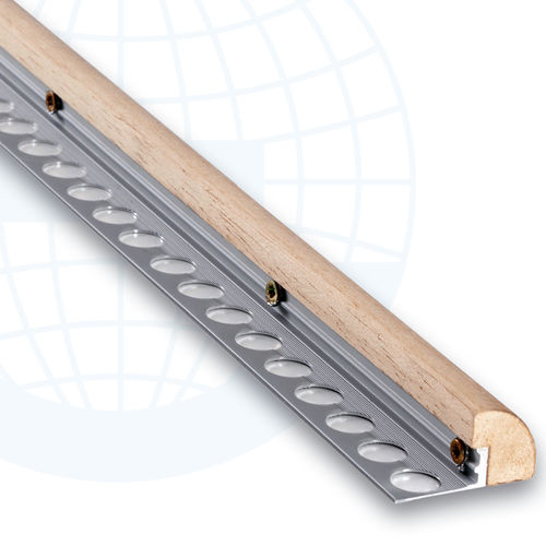 Profilé de finition en bois - EUROCORNER 197N - Euroshrink - en aluminium / pour carrelage / quart-de-rond