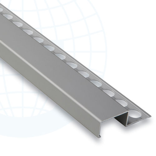 Profilé de finition en aluminium - EUROMULTIPURPOSE 213A - Euroshrink - pour carrelage / pour angle extérieur / pour cloison