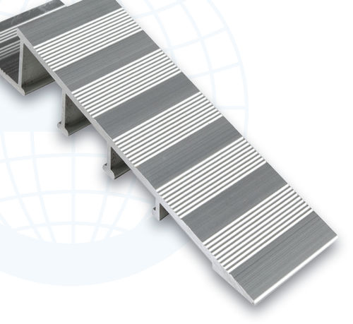 Profilé de transition en aluminium - EUROTRANSITION 240A - Euroshrink - pour carrelage