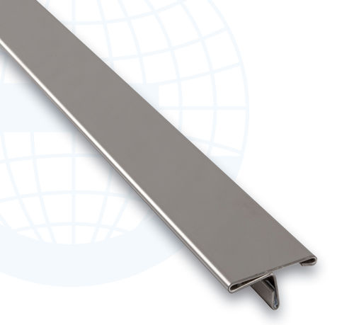 Profilé de transition en acier inox - EUROTRANSITION 232S - Euroshrink - pour carrelage