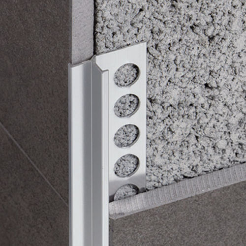 Profilé de finition en aluminium - EUROCORNER 150A - Euroshrink - pour carrelage / pour angle extérieur