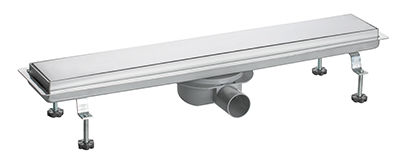 Caniveau de douche en acier inox - T10060/TCVB - Ferplast Srl