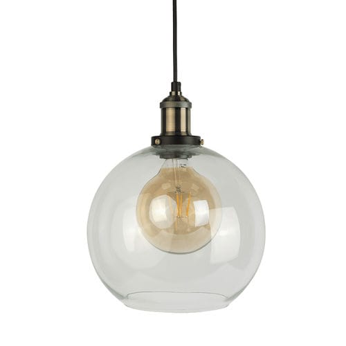 Suspension - SHAMA - http://www.globallightllc.com/ - en laiton / en verre / en céramique