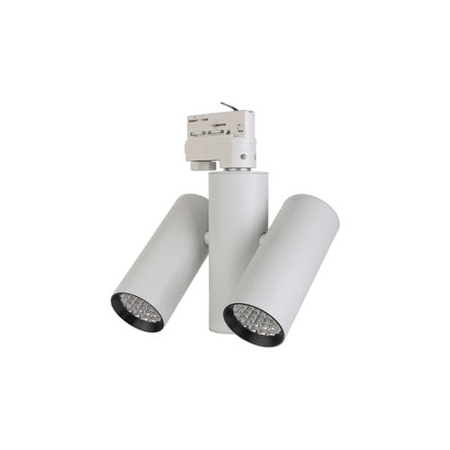 Éclairage sur rail à LED - NADRA - http://www.globallightllc.com/ - rond / en fonte d'aluminium / en polycarbonate