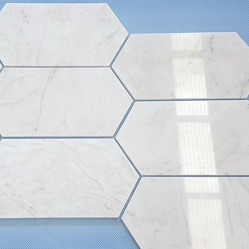 Carrelage en marbre - MUGLA OBLONG - Ionic Stone - poli / d'intérieur / de sol