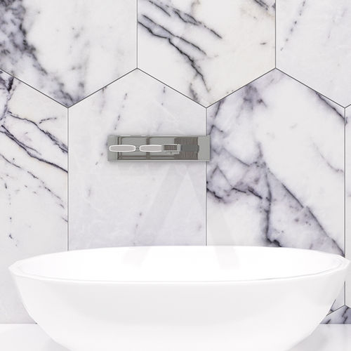 Carrelage en marbre - LILAC OBLONG : 59 - Ionic Stone - poli / de salle de bain / mural