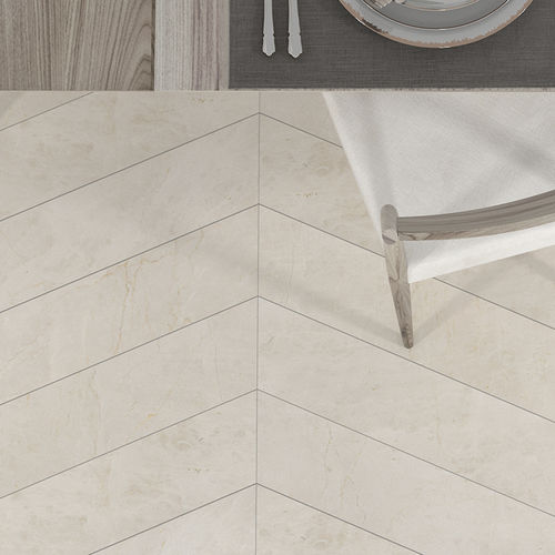 Carrelage en marbre - LILIA LG CHEVRON : 65 - Ionic Stone - poli / d'intérieur / de sol