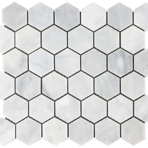 Mosaïque en marbre - CARRARA - Ionic Stone - texturée / d'intérieur / murale