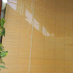 Store enrouleur - VIROSHADES - Virobuild - pour fenêtre / en bambou / en PVC